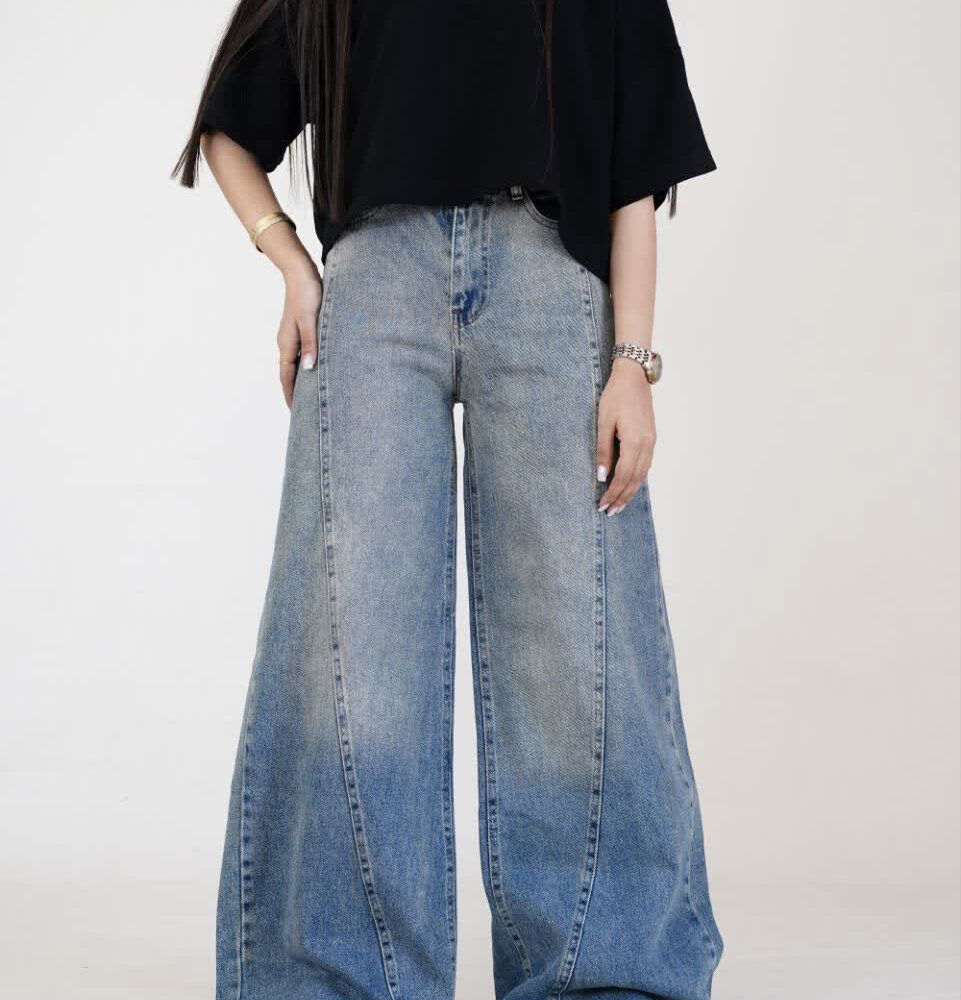 فول بگ خط دار آبی کثیف کد 04478